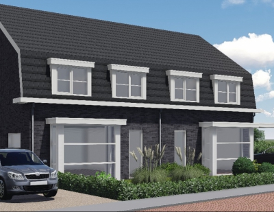 Nieuwbouw 2-onder-1-kap woning Wehl
