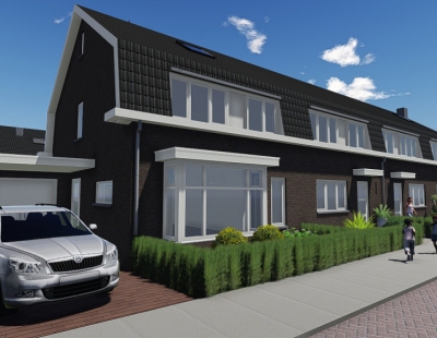 Nieuwbouw 15 woningen te Wehl